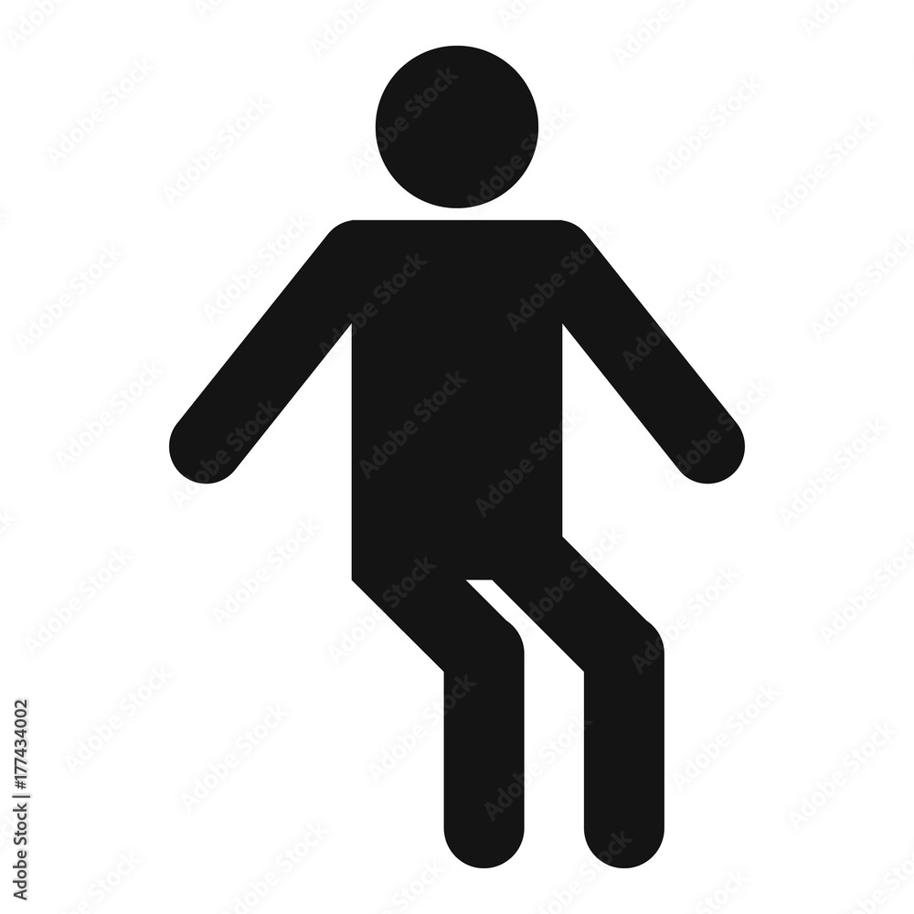 Stick figure stickman icon pictogram vector simple Stick figure stickman icon pictogram vector simple