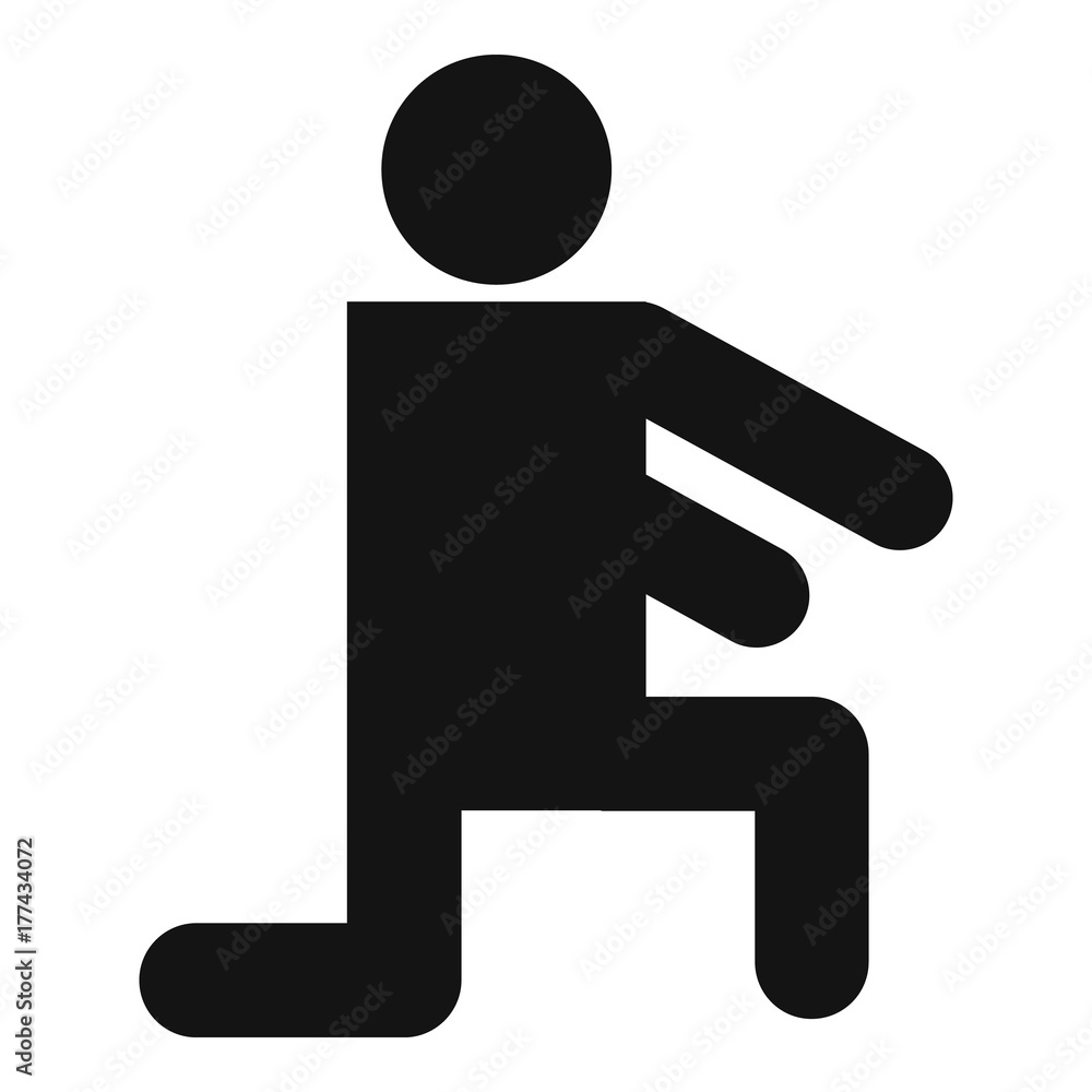 Stick figure stickman icon pictogram vector simple Stick figure stickman icon pictogram vector simple