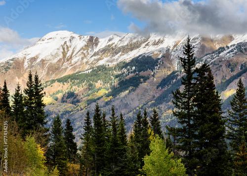 The San Juan Mountains in Colorado