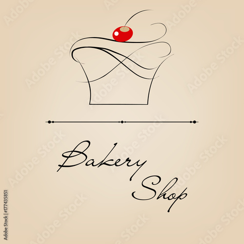 Sweet bakery label