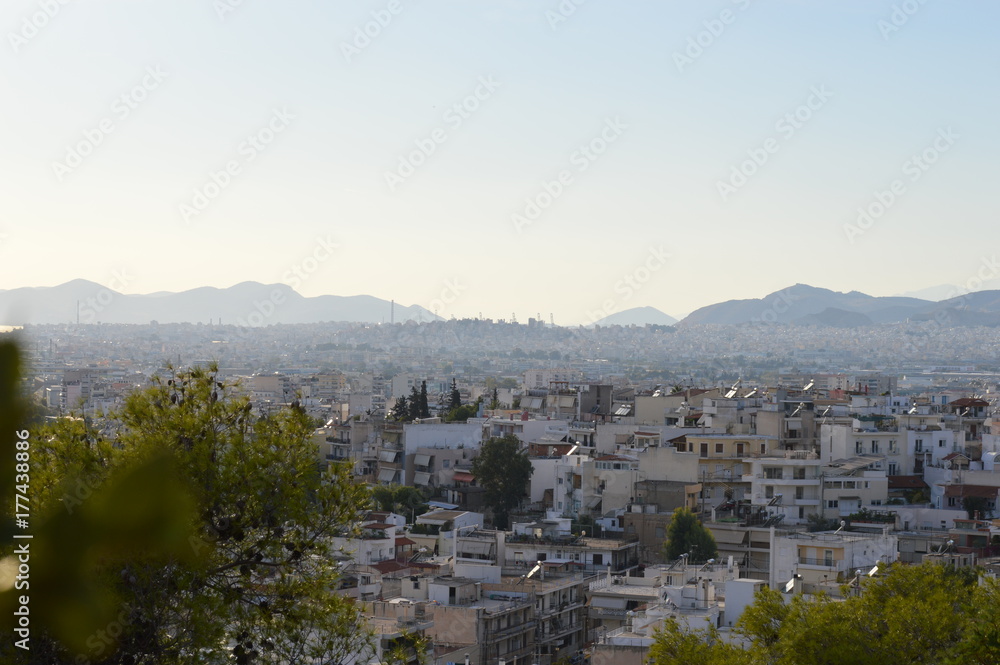 Obraz premium Athens city view Greece