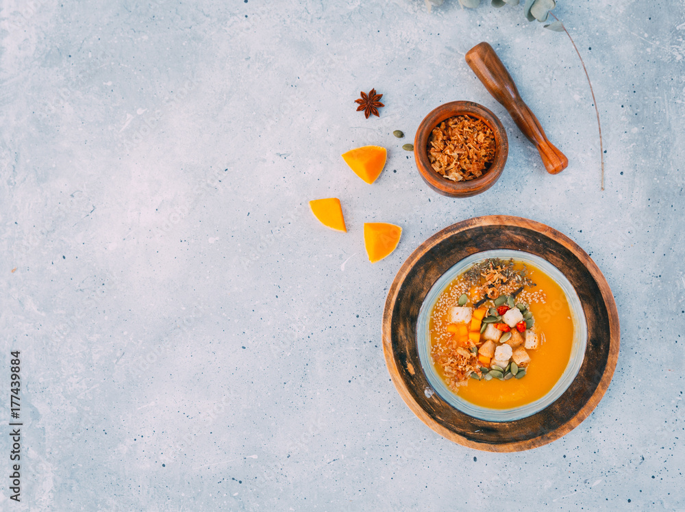Pumpkin cream soup Pumpkin cream soup