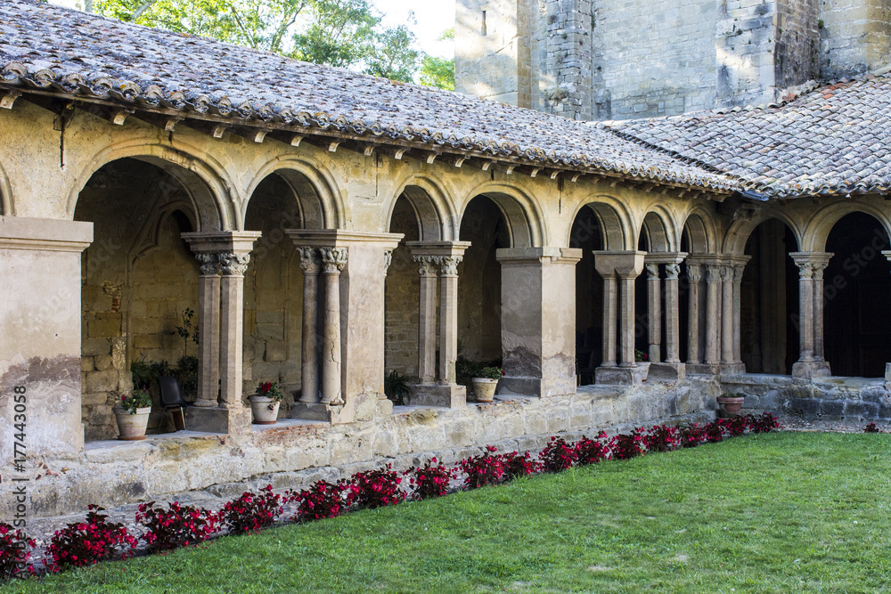 Obraz premium The Abbey of Saint-Papoul, a former roman catholic cathedral in Southern France