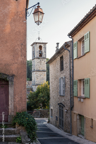 Narrow street in old village France