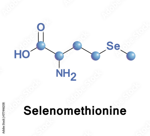 Selenomethionine amino acid photo