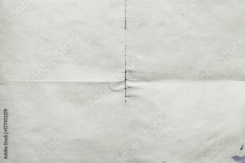 Sheet of old paper folded, abstract background