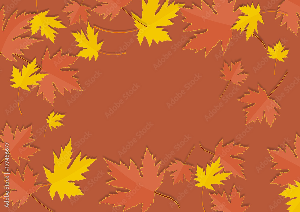Background Happy ThanksGiving Day maple leaf autumn leaves Background Happy ThanksGiving Day maple leaf autumn leaves