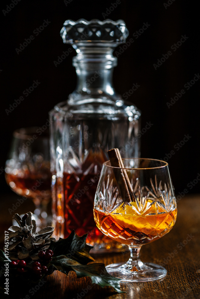 Festive liqueur. Festive liqueur.