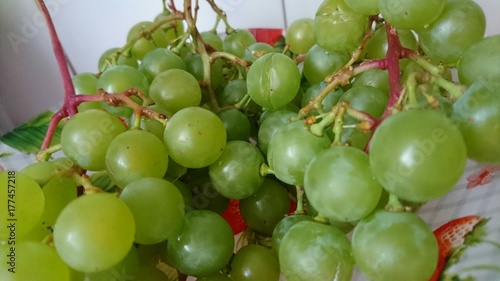 Grapes in a plate