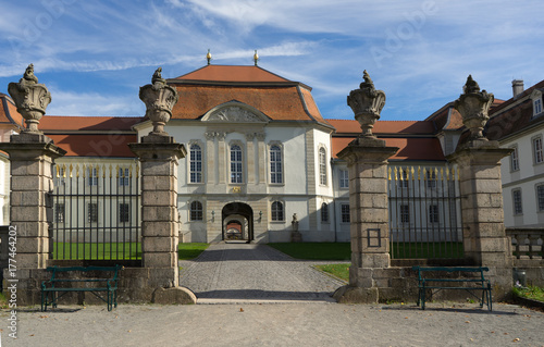 The Palais Fasanerie in the german village Eichenzell photo