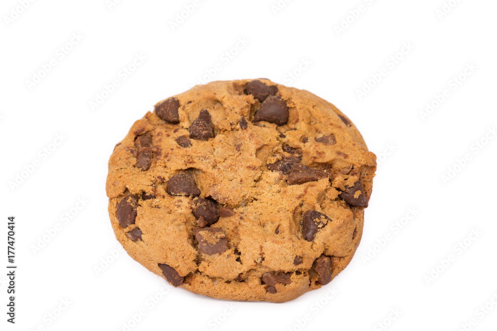one chocolate cookie one chocolate cookie