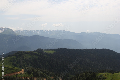 Mountain in Kaukasus, Red Valley, 2017