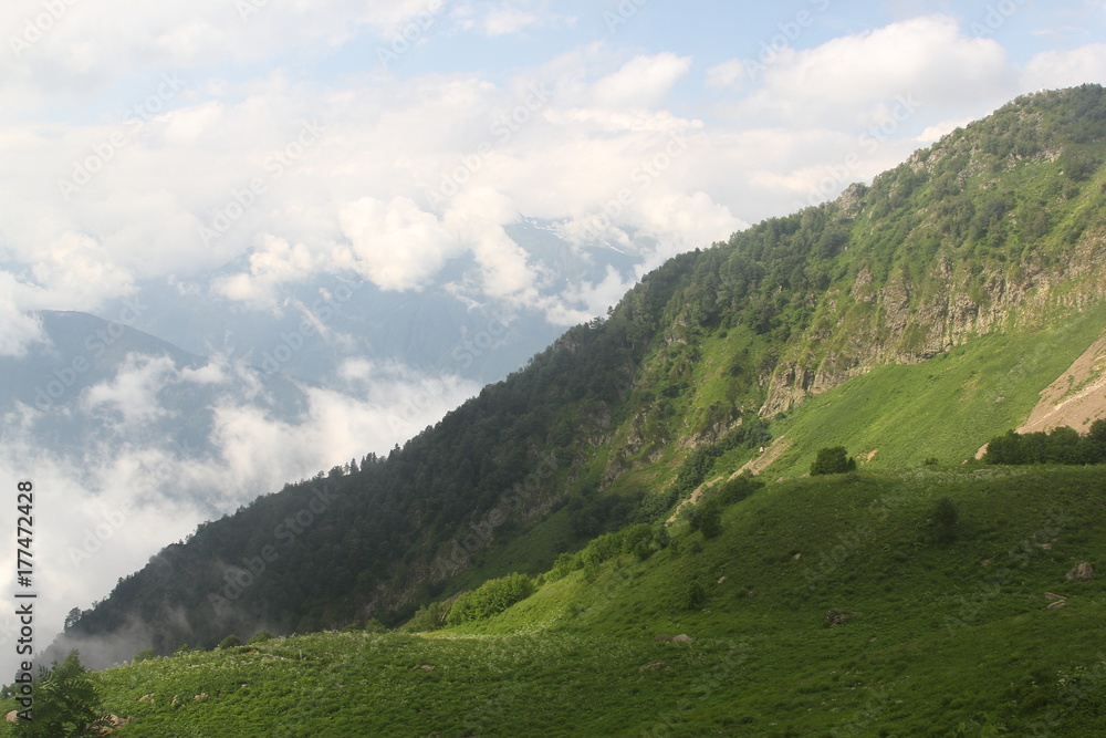 Mountain in Kaukasus, Red Valley, 2017 Mountain in Kaukasus, Red Valley, 2017
