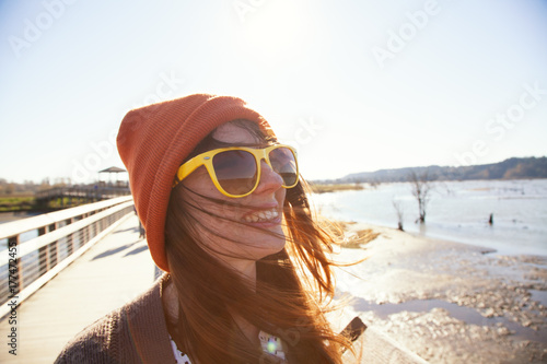 Smiling Girl, Summer Day