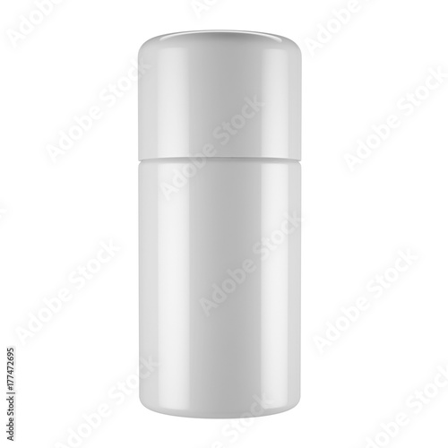 Cosmetic bottle template