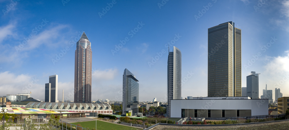 Naklejka premium Messestadt Frankfurt