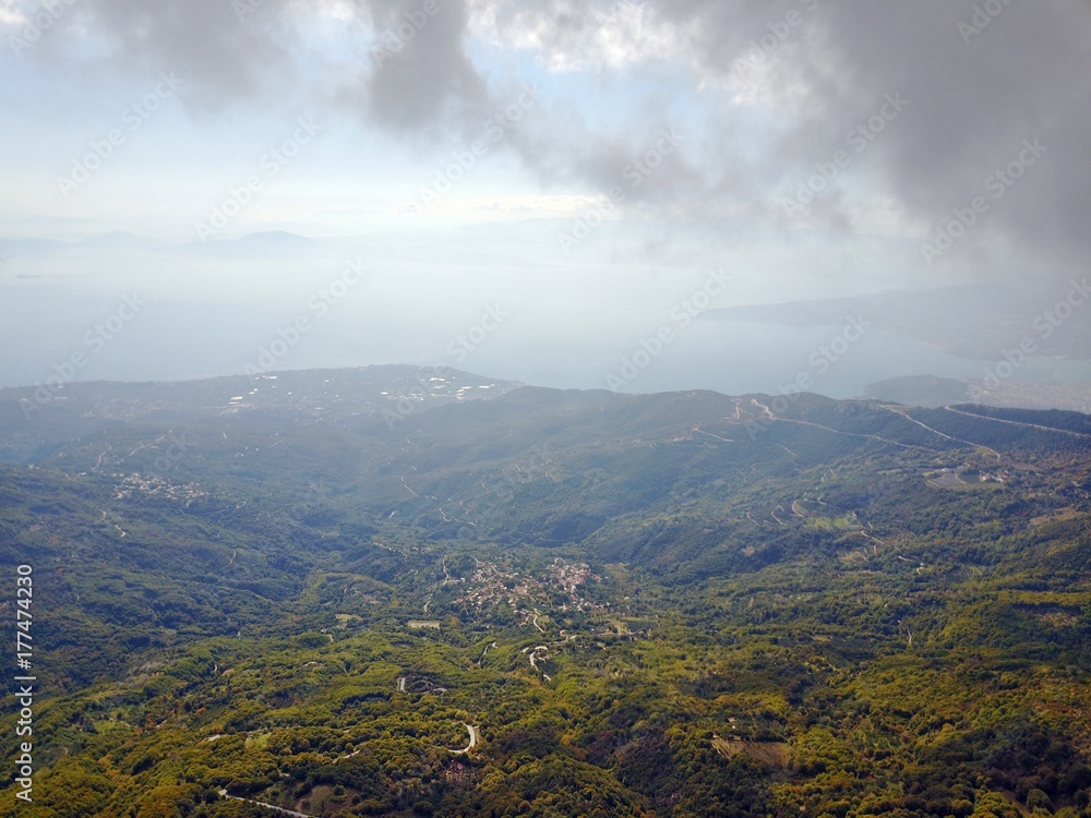 Fototapeta premium Griechenland aus der Luft