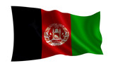Afghanistan flag. (A series of flags of the world.) 