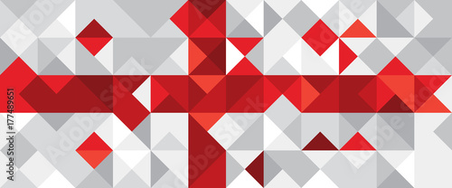 Vector Georgia Flag, Georgian Flag (Vector Art)