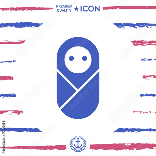 Infant, neonate, newborn icon
