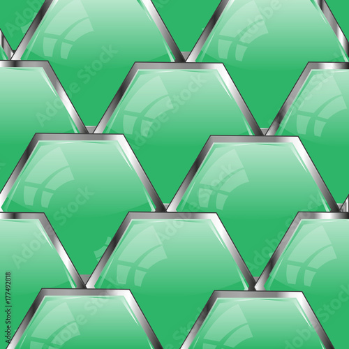 Green buttons background