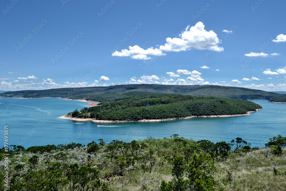 Fototapeta premium Represa de Furnas.
