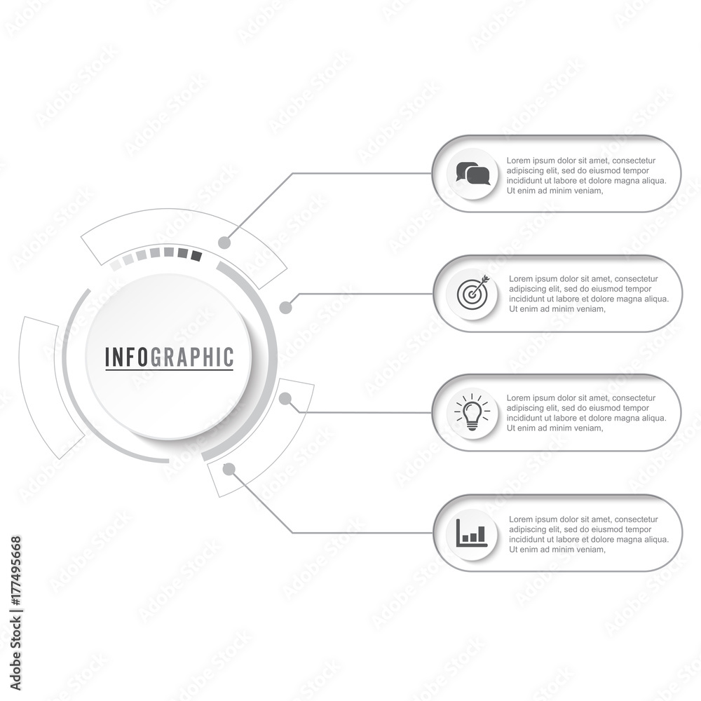 Timeline infographics design vector and marketing icons can be used for workflow layout, diagram, annual report, web design. Business concept with 4 options, steps or processes. Timeline infographics design vector and marketing icons can be used for workflow layout, diagram, annual report, web design. Business concept with 4 options, steps or processes.