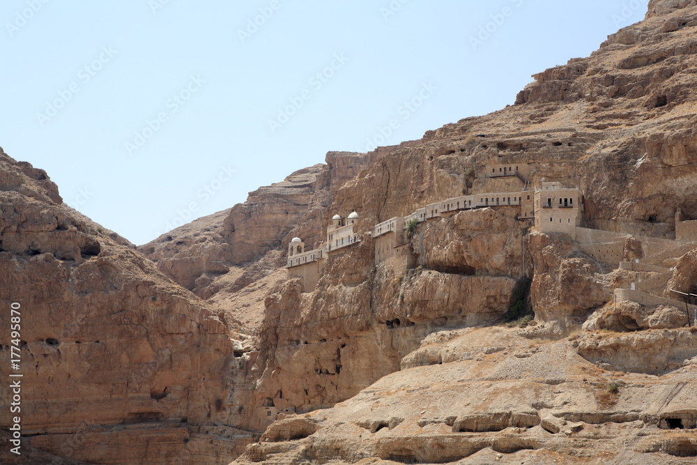 Monastery of the Temptation in Jericho