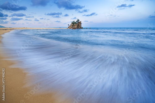 Kemasik beach, Terengganu, Malaysia photo