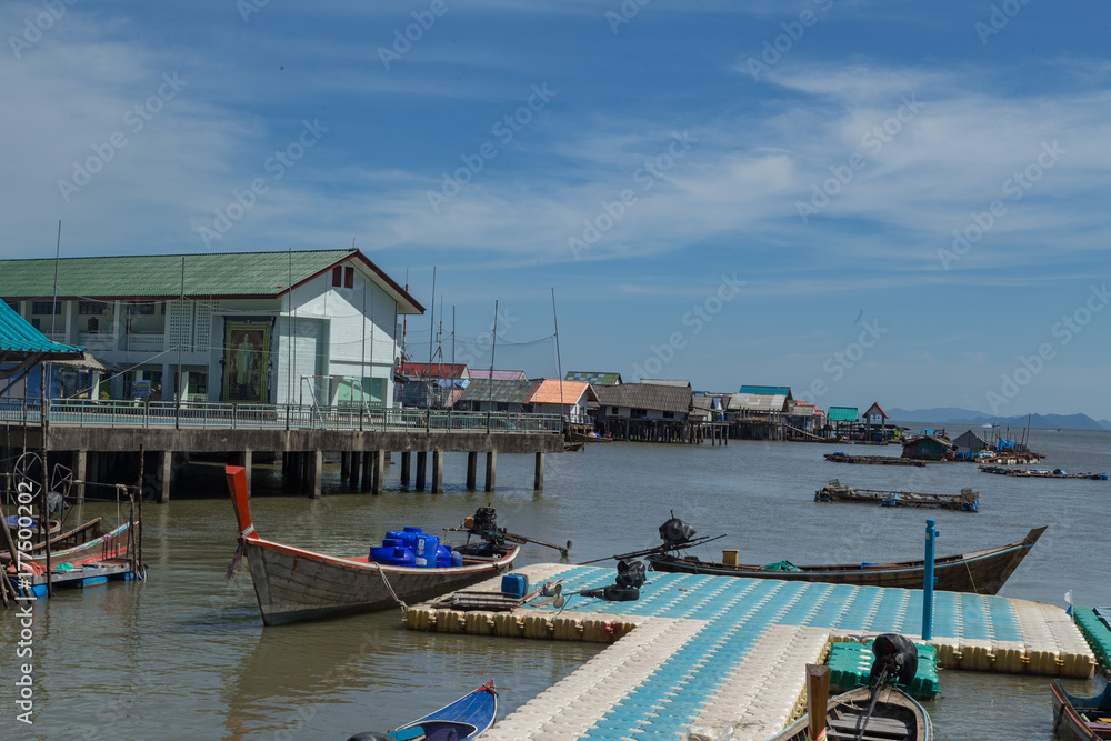 Fischerdorf Koh Panyee in der Phang Nga Bay