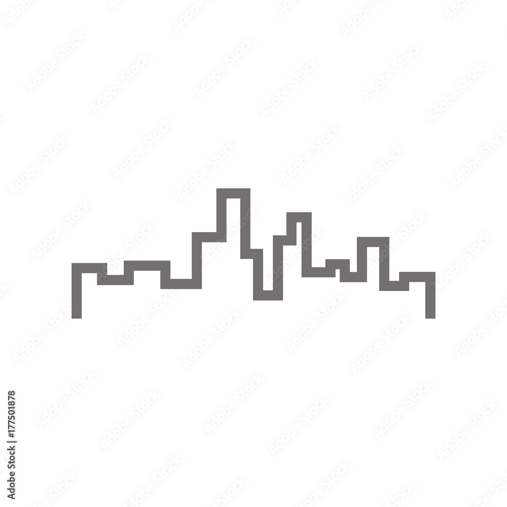 Skyline logo design template vector Skyline logo design template vector