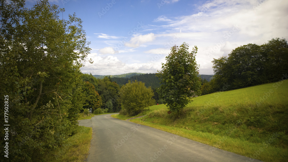 Fototapeta premium Landschaft in Oberfranken