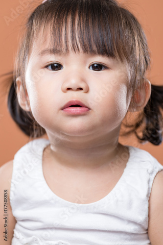 Cute baby girl portrait