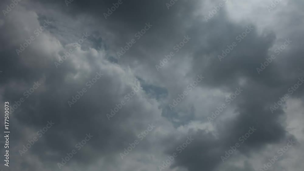 Cloudscape with fast moving weather system and blue skies, time lapse high definition movie footage. Cloudscape with fast moving weather system and blue skies, time lapse high definition movie footage.