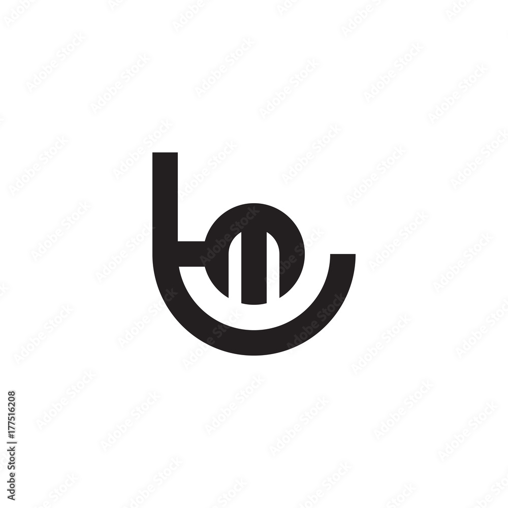 Initial letter tm, mt, m inside t, linked line circle shape logo, monogram black color
Initial letter tm, mt, m inside t, linked line circle shape logo, monogram black color