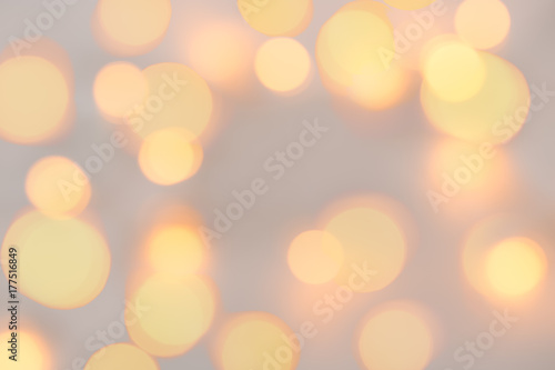 Christmas gold blurry background