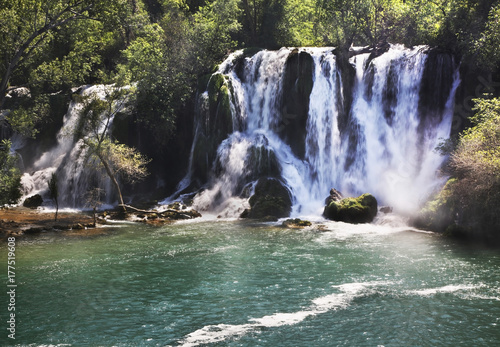 Kravice Falls in Ljubuski. Bosnia and Herzegovina