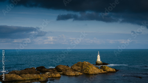 Ahtopol lighthouse, Black sea, Bulgaria photo