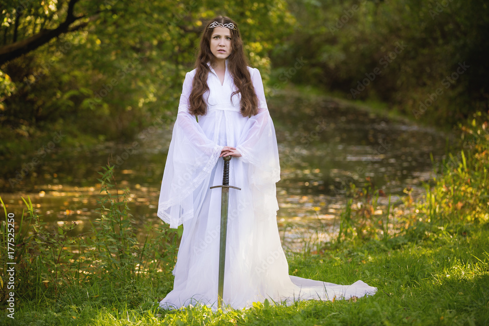 Ancient Princess with sword Ancient Princess with sword