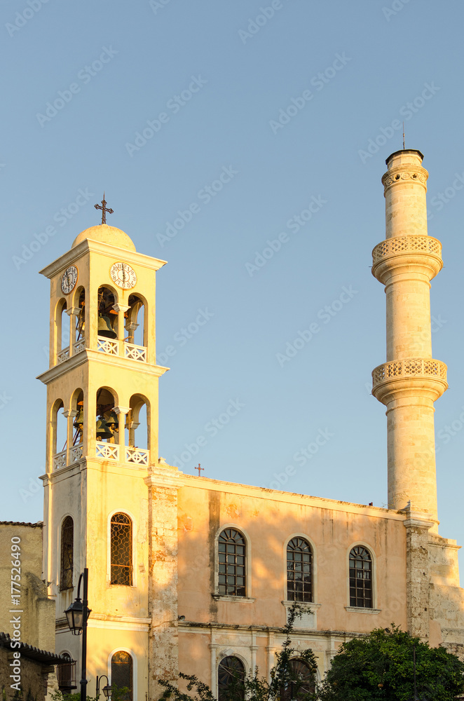 Church and mosque