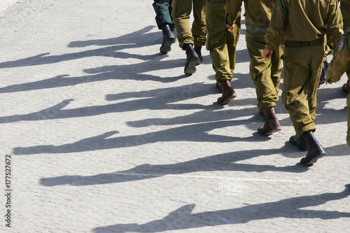 Bild auf Leinwand school of sergeants of the Israel Defense Forces