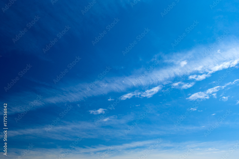 Blue sky witch clouds