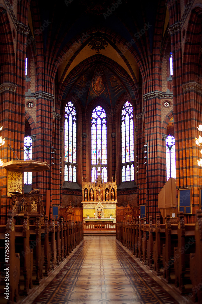 Gothic Church in Stockholm, Sweden.