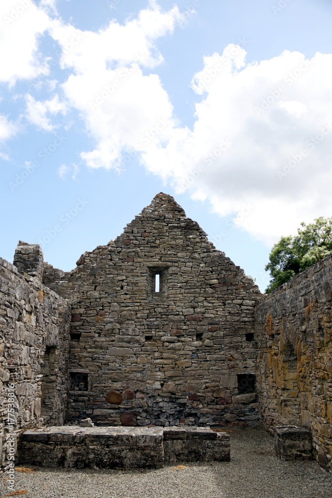 Old Ruins of an Irish Monastery  