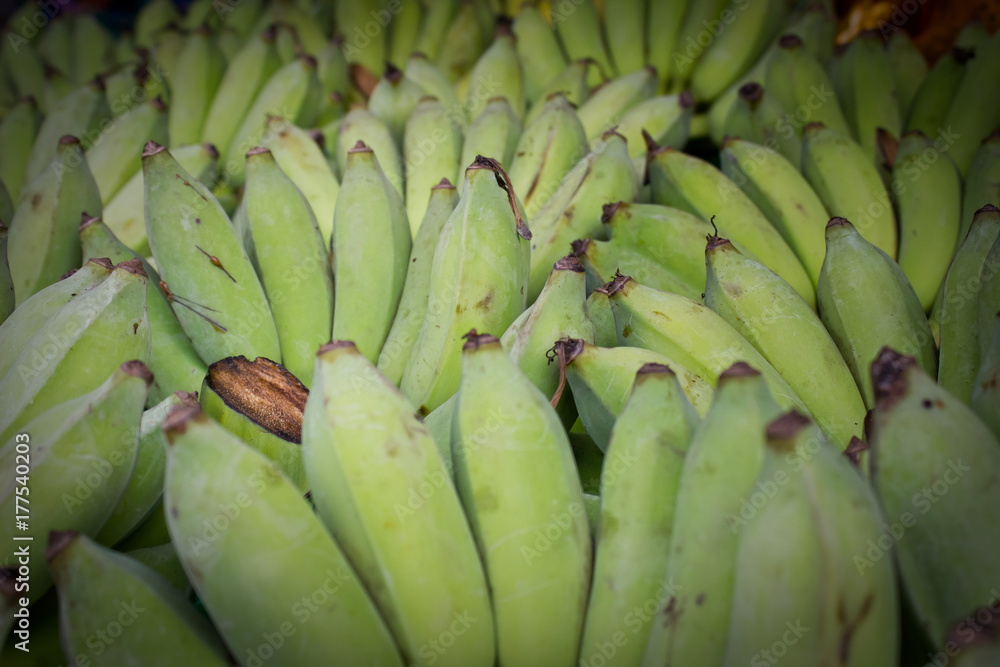 bananas in the market