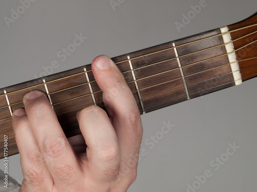 Primary Guitar Chord of G Minor
