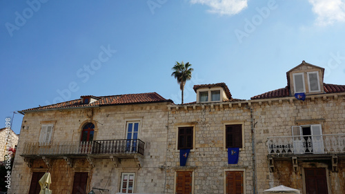traditional houses on the island of hvar © chriss73