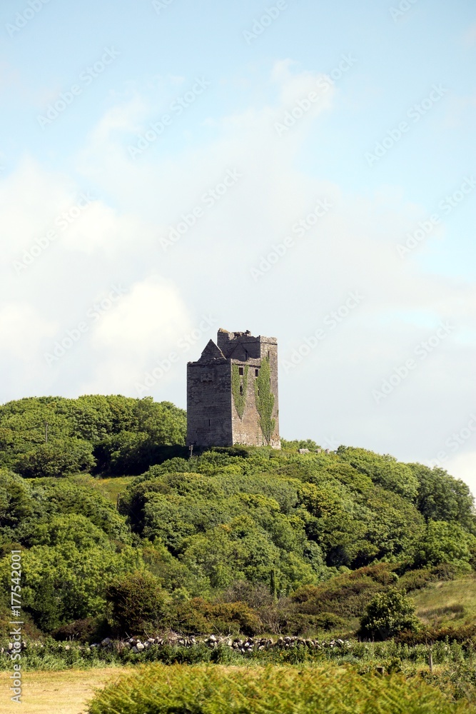 Old Castle in Ireland  