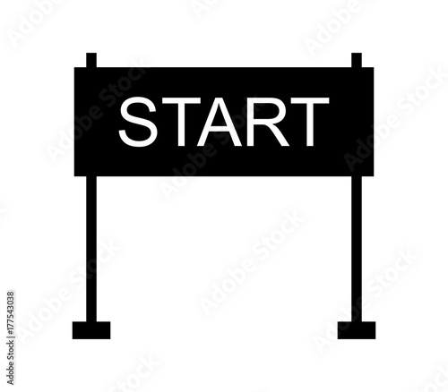 start line icon