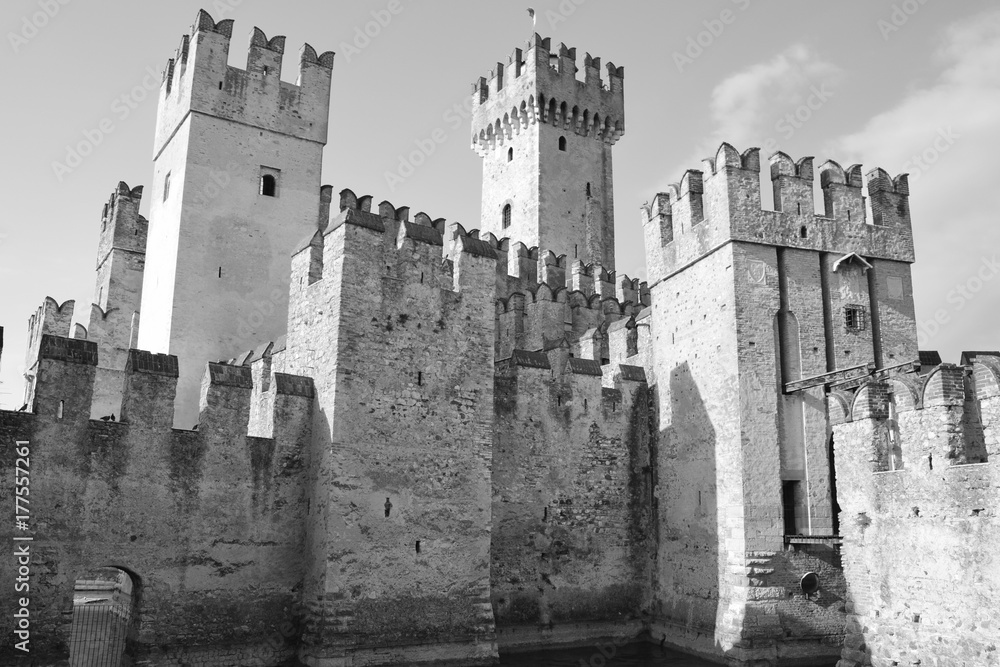 Burg von Sirmeone Gardasee, Italien